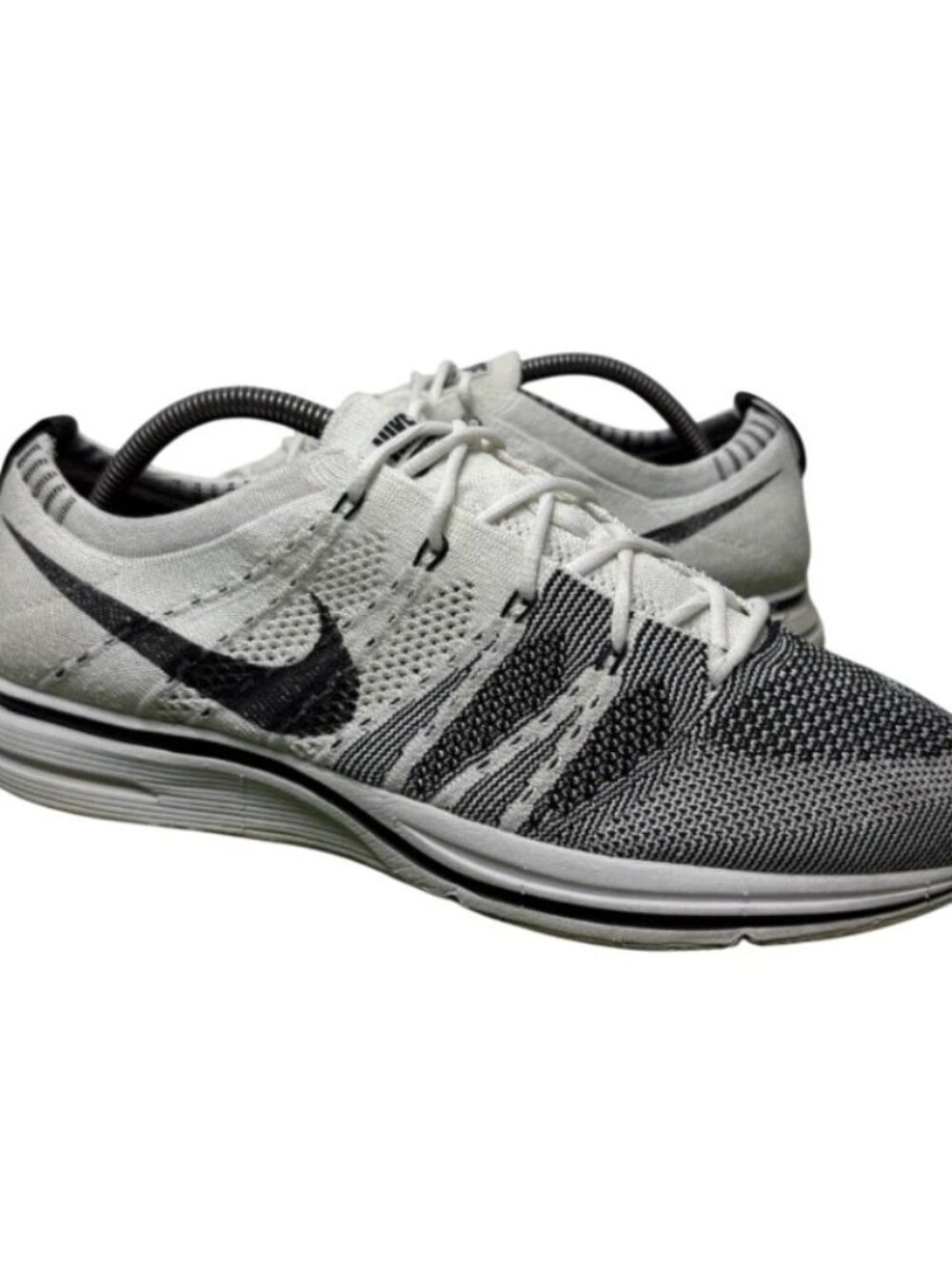 Nike Flyknit Trainer OG Cookies & Cream White Black Athletic Shoes 10 AH8396 100